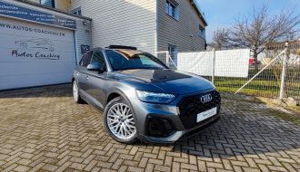 AUDI Q5 II (2) 55 TFSIE 367 Hybride S LINE QUATTRO S-TRONIC 7 // ATTELAGE // MATRIX LED // TOIT PANO
