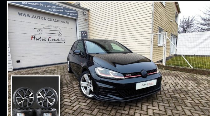 VW GOLF VII phase 2 GTI 2.0 TSI DSG7 // Prépa Ethanol 300Ch // LED // CAMERA // CARPLAY // CUIR CHAUFF
