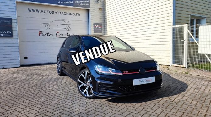 VW GOLF VII phase 2 GTI 2.0 TSI DSG7 // LED // CAMERA // CARPLAY // CUIR CHAUFF