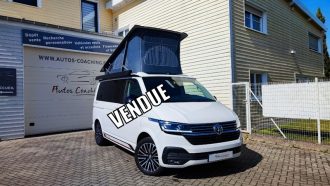 VW CALIFORNIA T6.1 2.0 TDI 204Ch 4 Motion OCEAN EDITION DSG7 // PLANCHER BOIS // ATTELAGE // MI CUIR // VIRTUAL