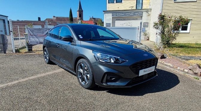 FORD FOCUS IV 1.0 L125Ch S&S ST-LINE boite auto // CARPLAY/ANDROID AUTO // CAMERA // PACK TECHNO // 39 000 KMS