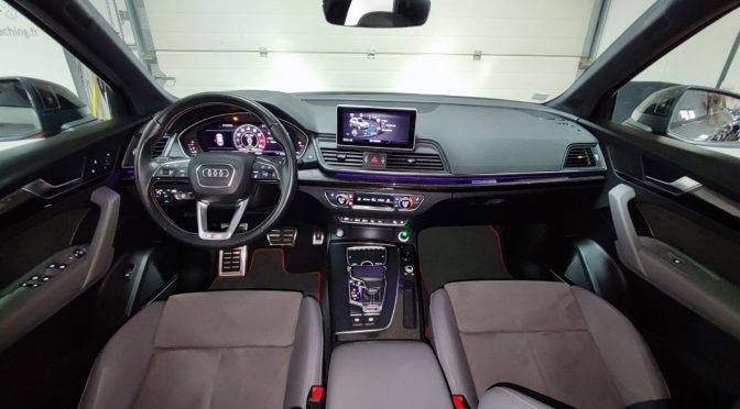 AUDI SQ5 II 3.0 V6 TFSI 354 QUATTRO TIPTRONIC 8 // CAMERA 360 // B&O // ATTELAGE // historique complet //
