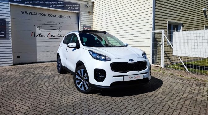 KIA SPORTAGE 1.7 CRDI 141Ch 4×2 DCT7 ACTIVE // TOIT PANO // CAMERA // 1ère MAIN //