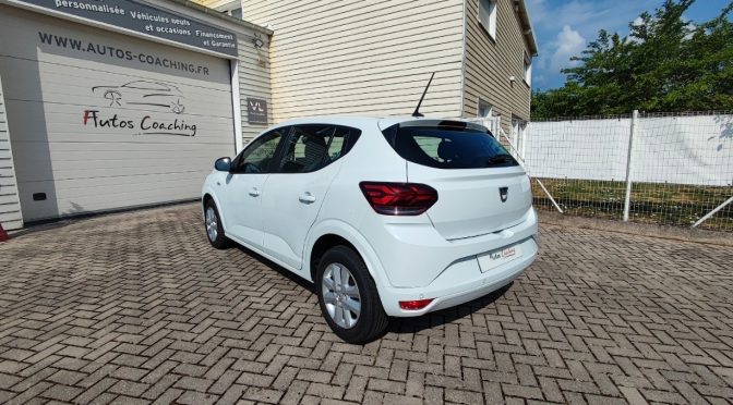 DACIA SANDERO 1.0i TCE 100Ch ECO-G // GPL // CARPLAY – 1ère Main