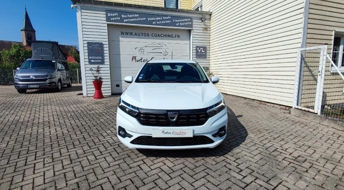 DACIA SANDERO 1.0i TCE 100Ch ECO-G // GPL // CARPLAY – 1ère Main