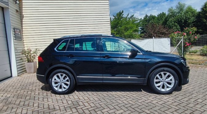VOLKSWAGEN TIGUAN 2.0 TDI 150 CARAT // TOIT PANO // GPS // CAMERA // Sièges et volant chauff