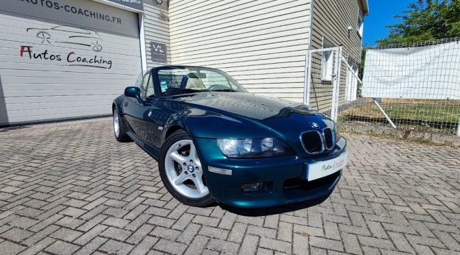 BMW Z3 2.8i 6 cylindres 193Ch BVM5 série spéciale ‘British traditional’ // 114 900 kms // Même propriétaire depuis 23 ans!
