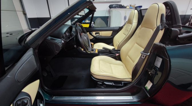 BMW Z3 2.8i 6 cylindres 193Ch BVM5 série spéciale ‘British traditional’ // 114 900 kms // Même propriétaire depuis 23 ans!