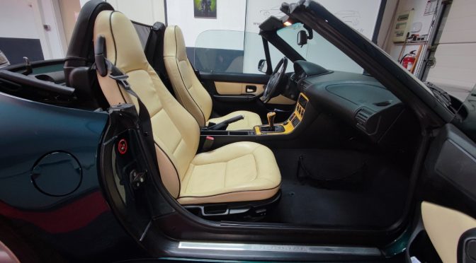 BMW Z3 2.8i 6 cylindres 193Ch BVM5 série spéciale ‘British traditional’ // 114 900 kms // Même propriétaire depuis 23 ans!