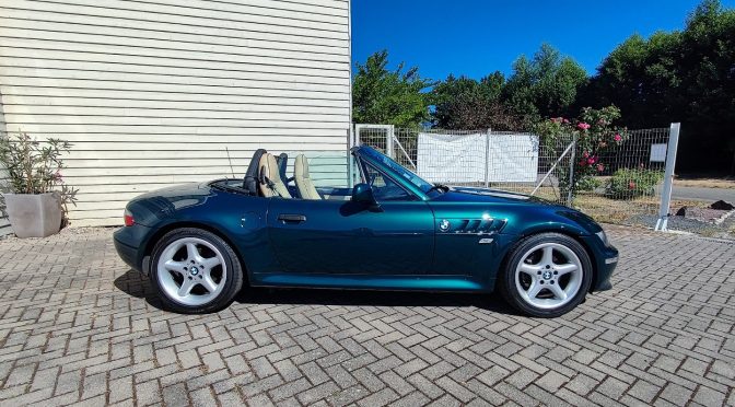 BMW Z3 2.8i 6 cylindres 193Ch BVM5 série spéciale ‘British traditional’ // 114 900 kms // Même propriétaire depuis 23 ans!