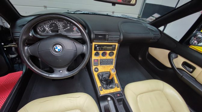 BMW Z3 2.8i 6 cylindres 193Ch BVM5 série spéciale ‘British traditional’ // 114 900 kms // Même propriétaire depuis 23 ans!