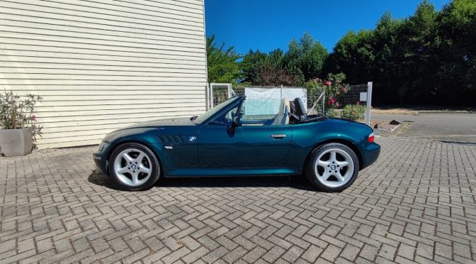 BMW Z3 2.8i 6 cylindres 193Ch BVM5 série spéciale ‘British traditional’ // 114 900 kms // Même propriétaire depuis 23 ans!