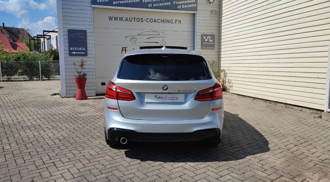 BMW série 2 ACTIVE TOURER F45 Phase 2 M-SPORT 225xe Hybride rechargeable 4×4 // Toit pano // Caméra // Cuir elec à mémoire